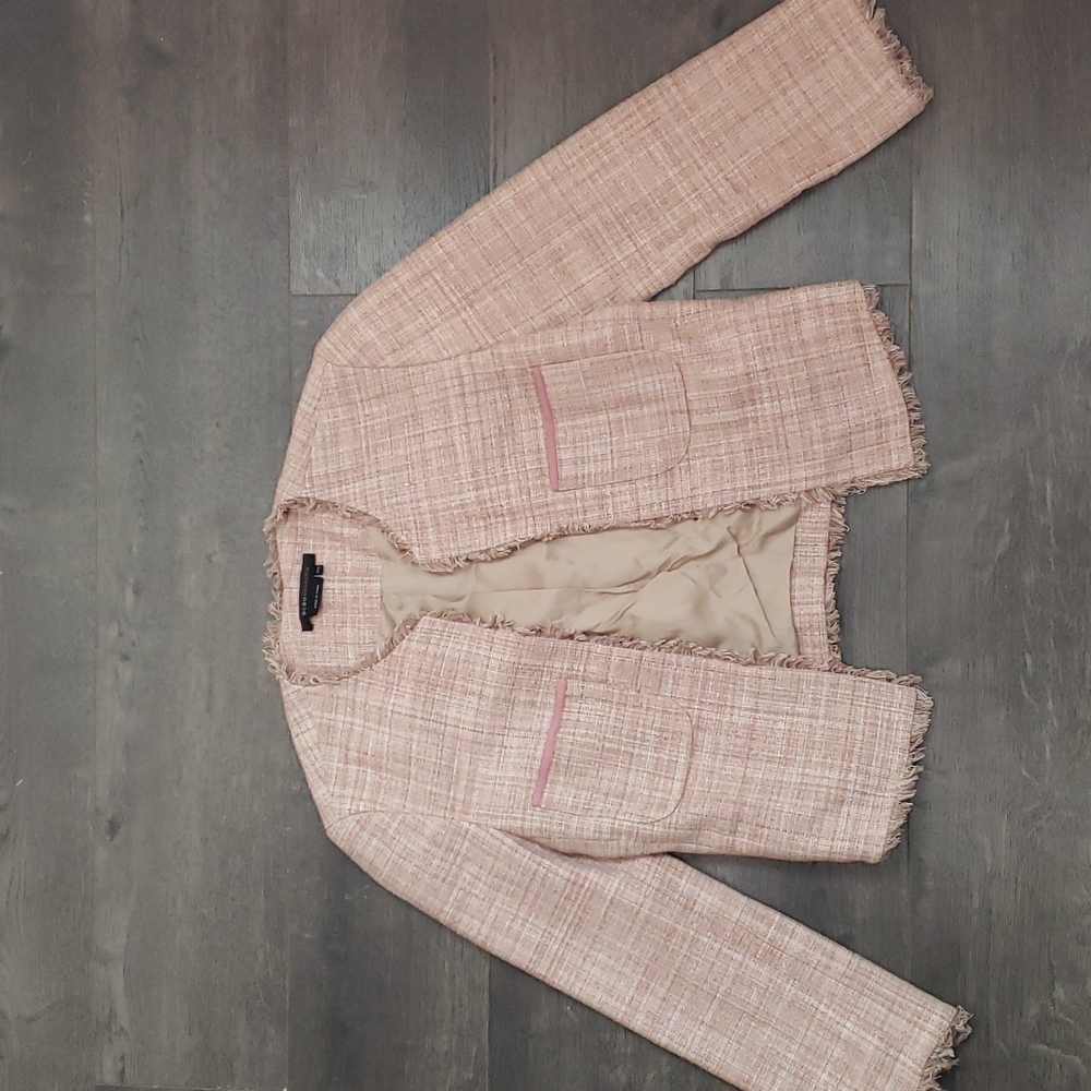 Tweed cropped jacket